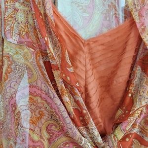 Sheer blouse with Camisole